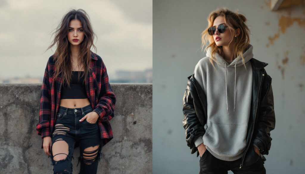 The Ultimate Grunge Style Fashion Guide for 2025: Key Trends, Outfit Tips & Iconic Looks 6 freepik candid image photography natural textures highly r 62891